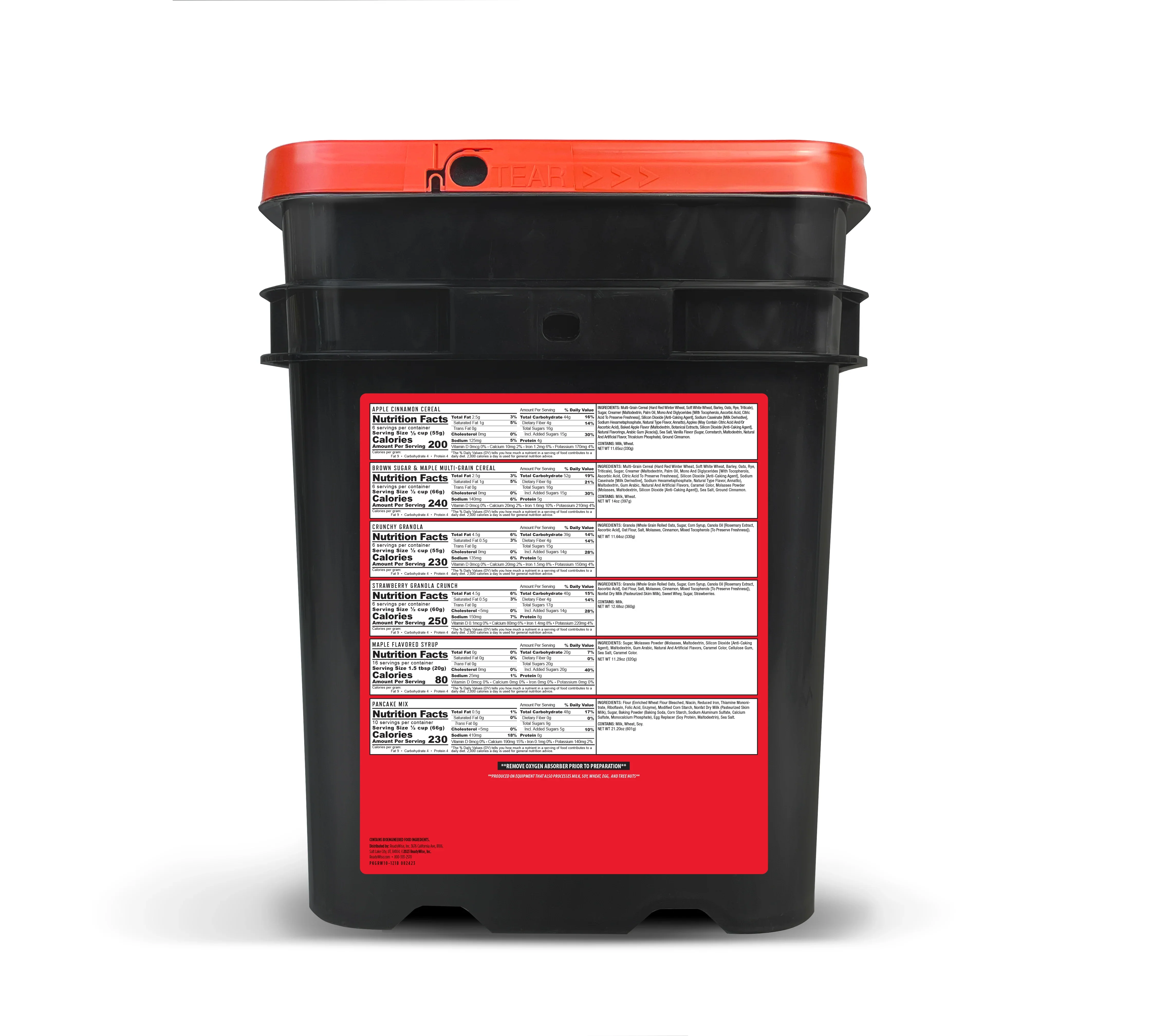 360 Servings of ReadyWise Emergency Survival Food Storage - Image 7