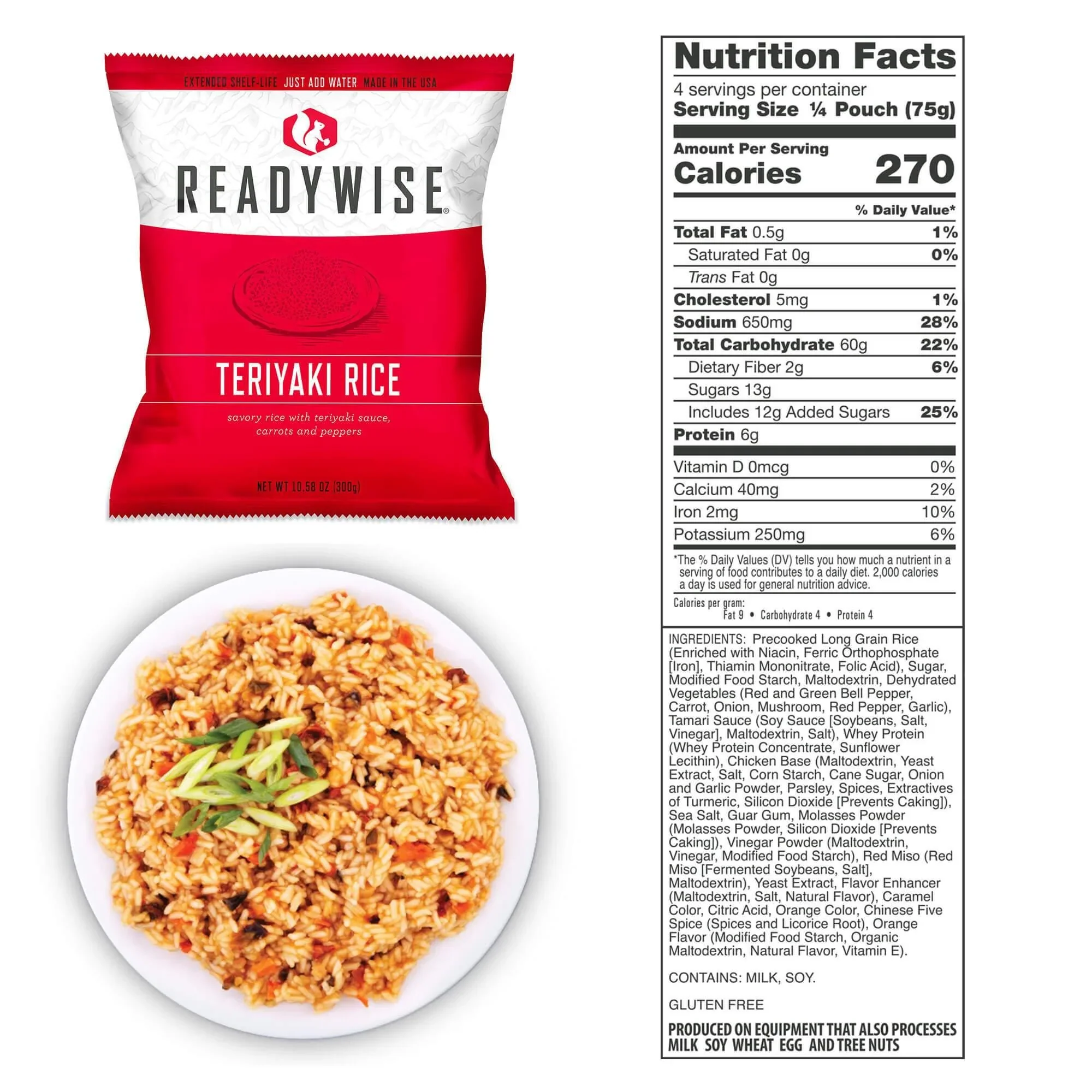 72 Hour Emergency Food and Drink Supply - 32 Servings - Image 3