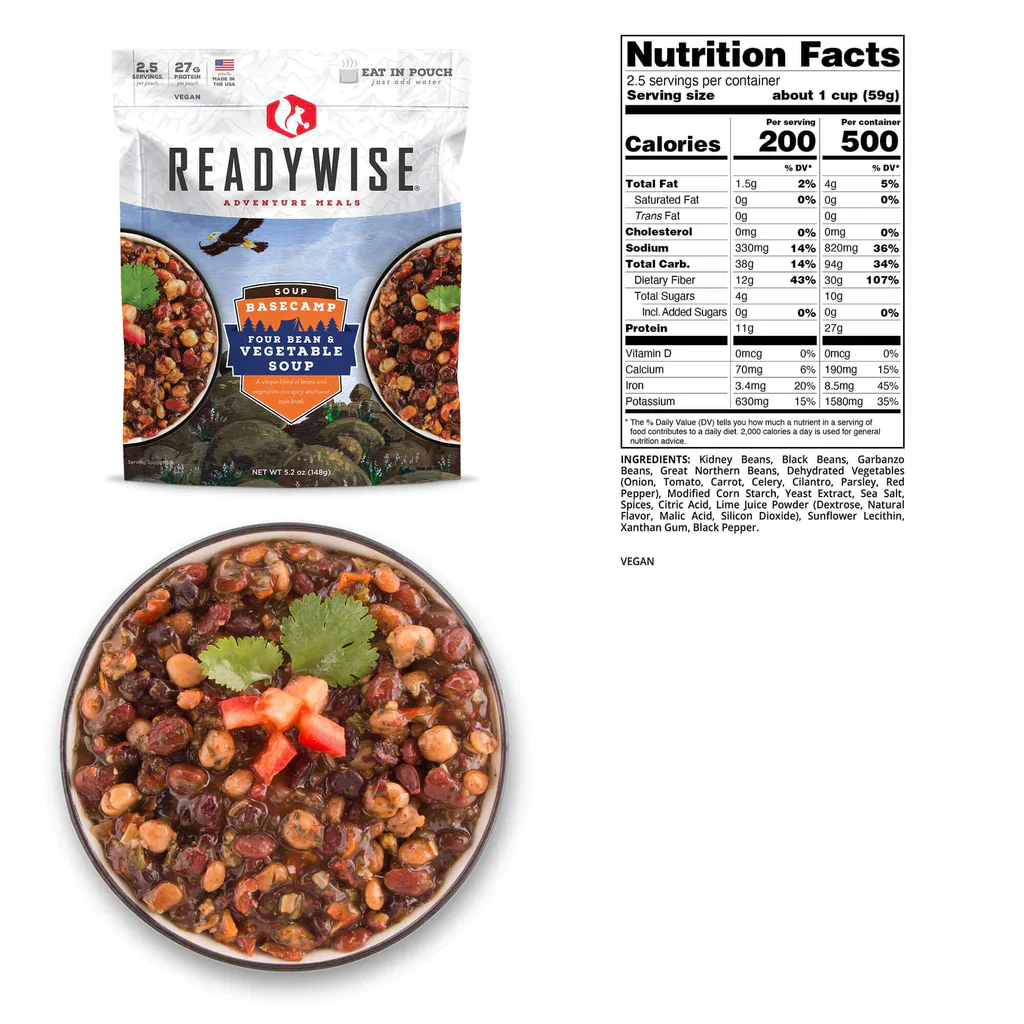 Basecamp Four Bean & Vegetable Soup - Image 2