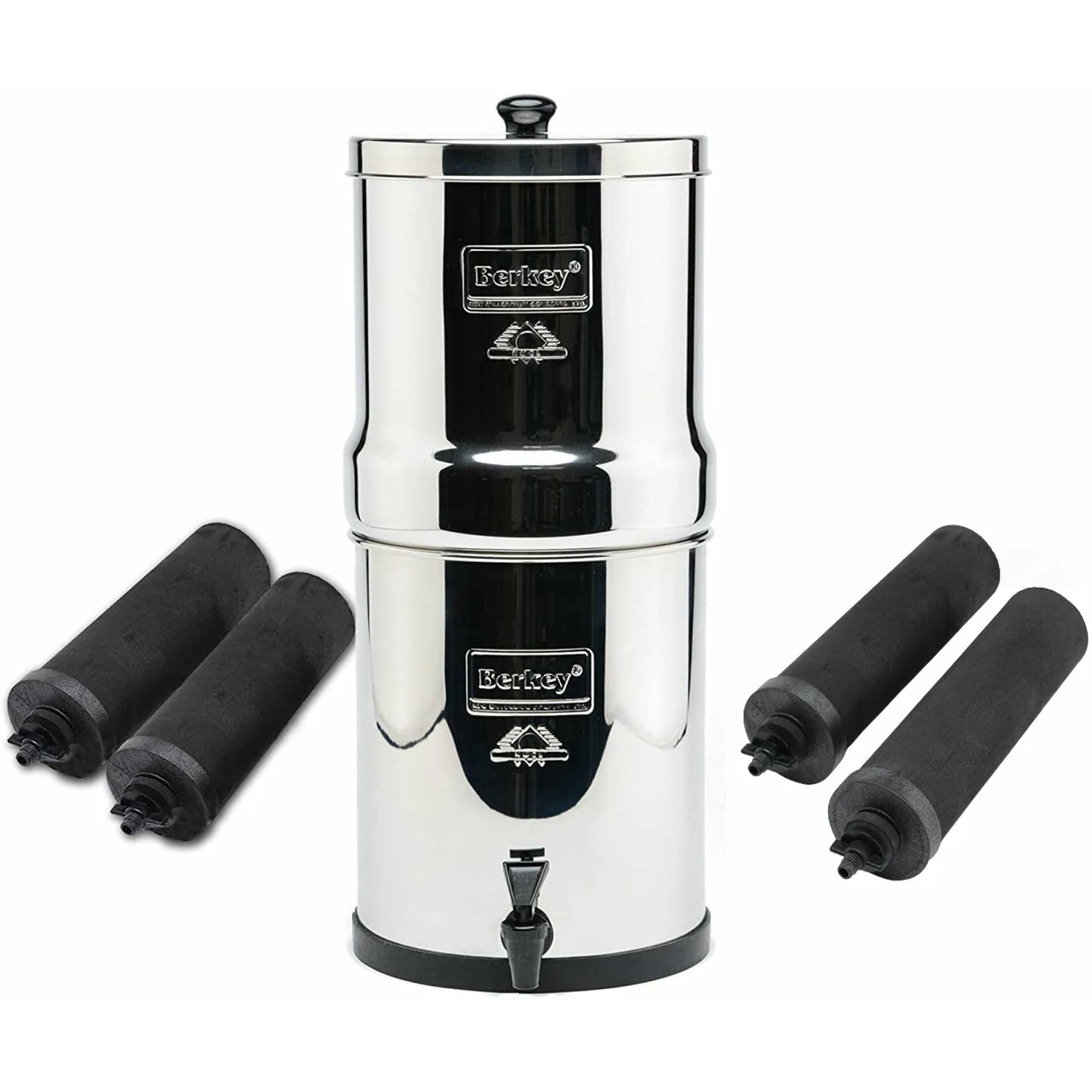 Crown Berkey Water Filter System Includes 2 Black Berkey Filters - Image 23