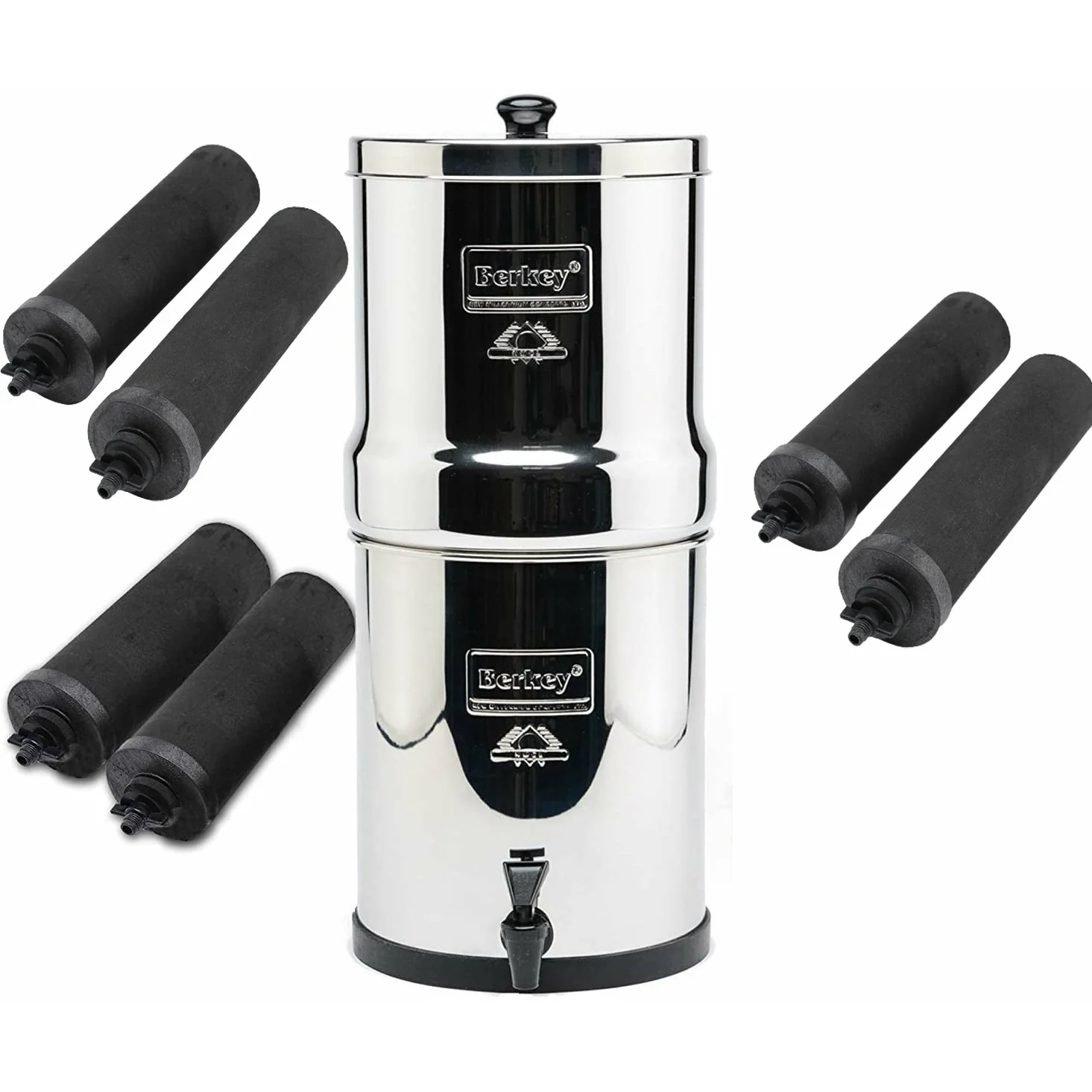 Crown Berkey Water Filter System Includes 2 Black Berkey Filters - Image 27