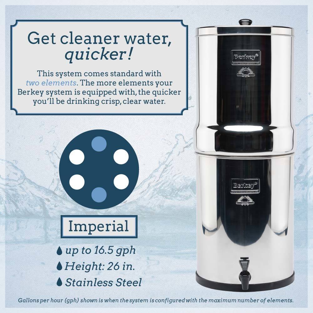 Imperial Berkey Water Filter System - Image 3