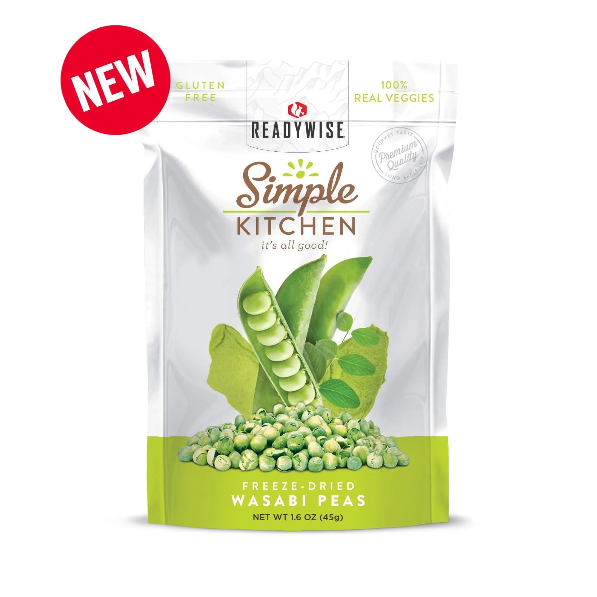Simple Kitchen Wasabi Peas - 6 Pack