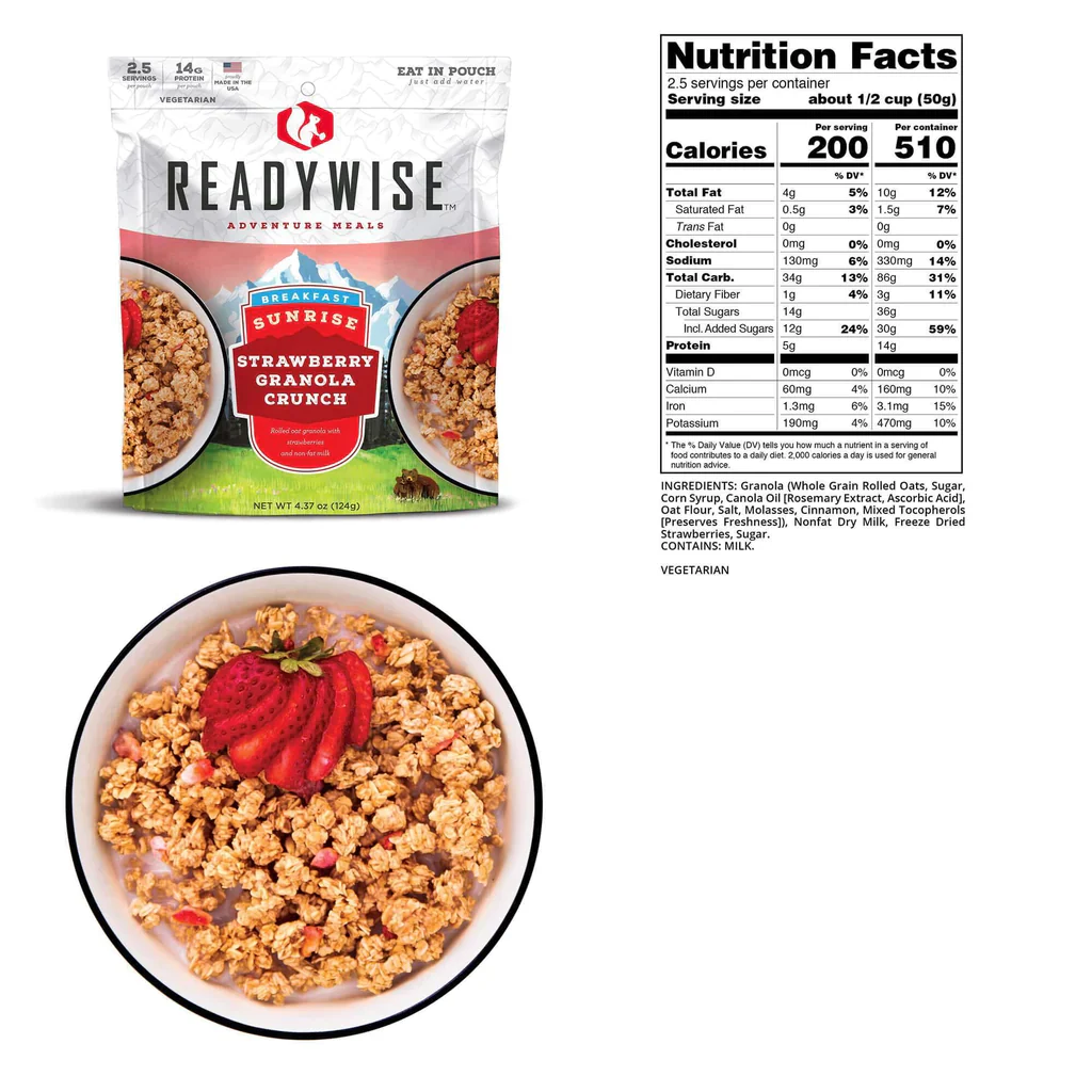 Sunrise Strawberry Granola Crunch - Image 2