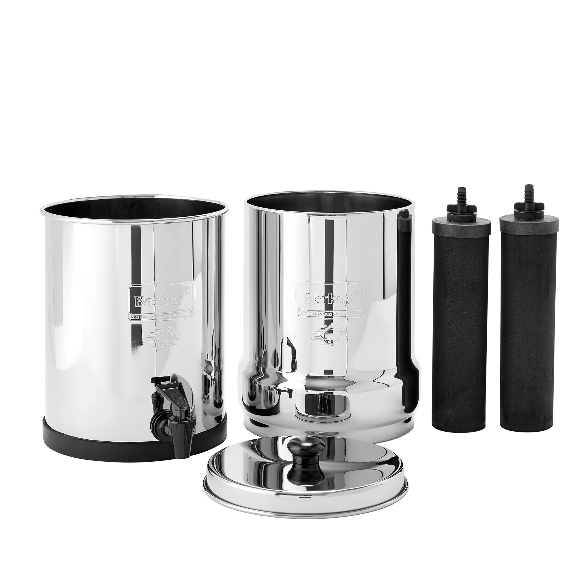 TRAVEL Berkey Water Filter System Includes 2 Black Berkey Filters - Image 6