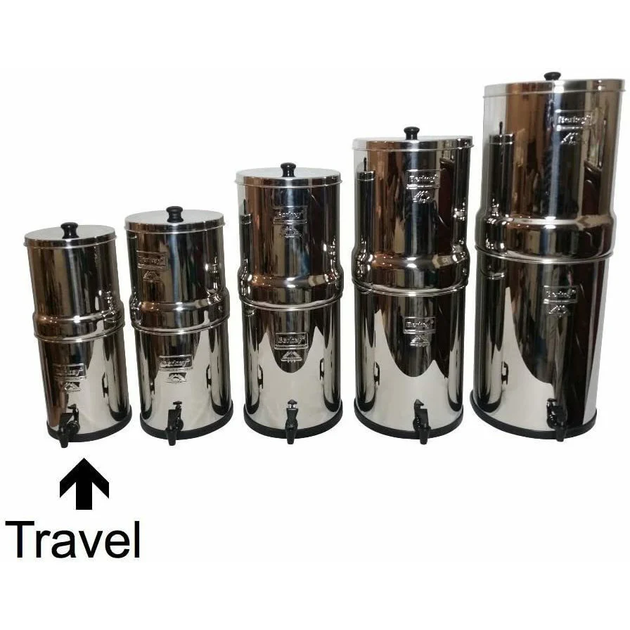 TRAVEL Berkey Water Filter System Includes 2 Black Berkey Filters - Image 9